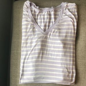 Lavender Liz Lange Maternity T-Shirt